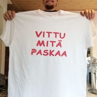 VMP - valkoinen t-paita 3XL