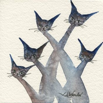 Arlington Whimsical Cats
