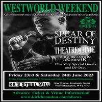 WESTWORLD WEEKEND - XX (PURCHASE IN 3 INSTALMENTS - TICKET 1 OF 3) 