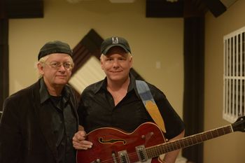 Bruce with Nashville producer and friend Jim Ritchey
