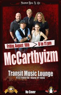 McCarthyizm at The Transit Music Lounge