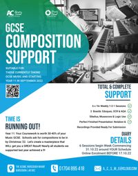 COURSE START WEEK: GCSE Composition Support: Year 11