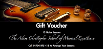 Gift Voucher - 10 x 30 min Instrumental or Singing Lessons