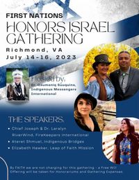 First Nations Honors Israel Gathering