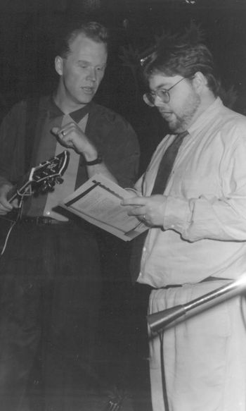 With Bob Stromberg (sometime in the 90s)
