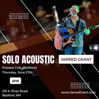 Jarred Grant solo acoustic at Pressed Cafe (Bedford)