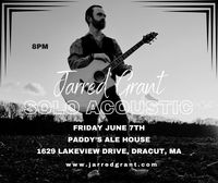 Jarred Grant solo acoustic at Paddy's Ale House