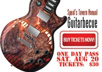 SPEAL'S GUITARS AND BARBEQUE - SINGLE DAY TICKET: SATURDAY