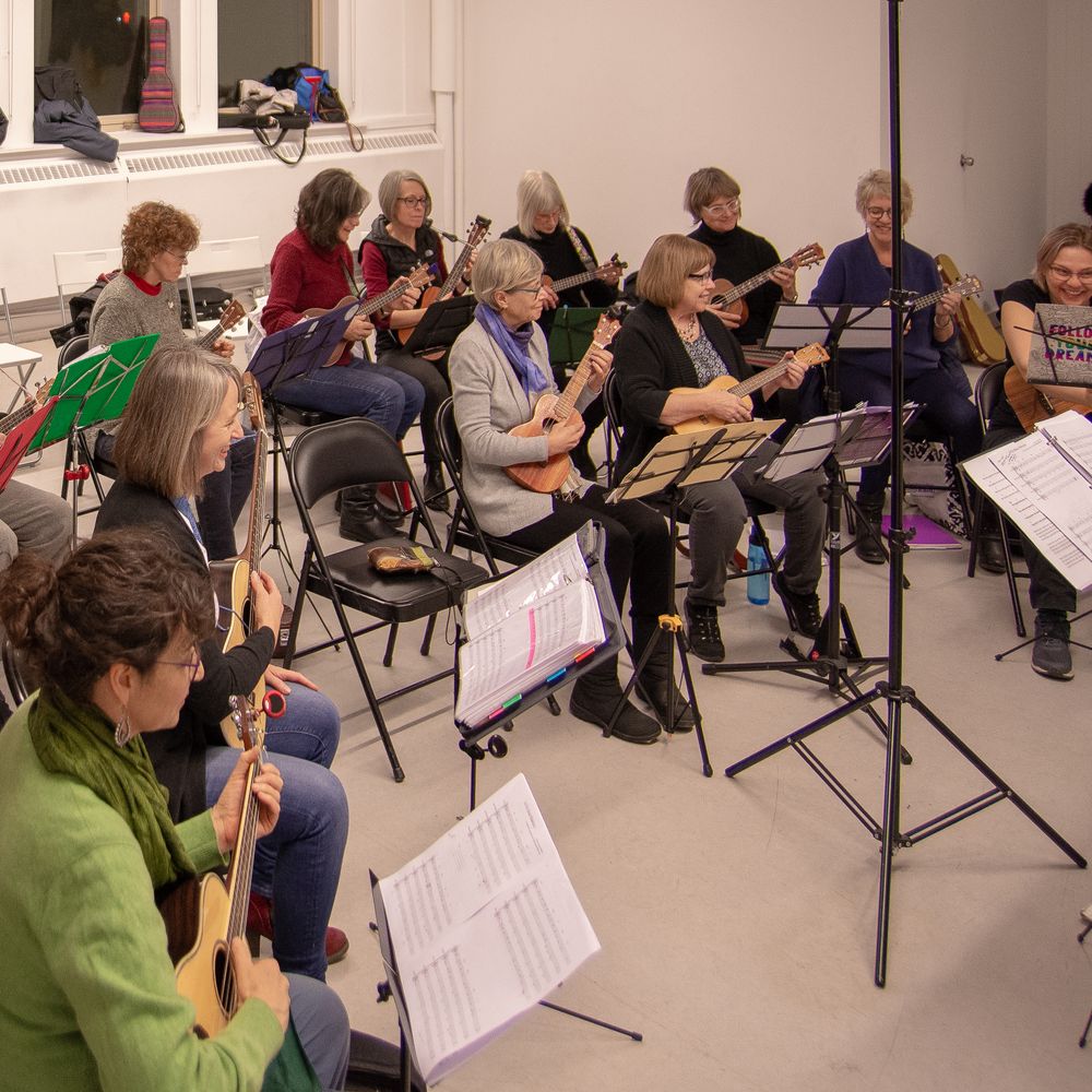 Ukulele Orchestra of Toronto Join