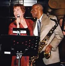 Singing at House of Jazz with Johnny Scott

