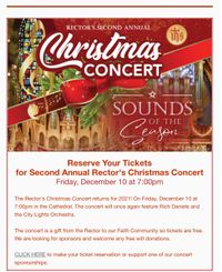 Christmas Concert with City Lights Orchestra at Holy Name Cathedral 