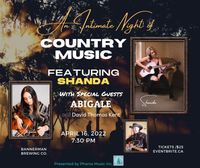 An Intimate Night of Country Music