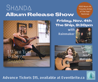 Shanda Album Release Show