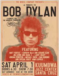 Bob Dylan Tribute show at Kuumbwa Jazz Center