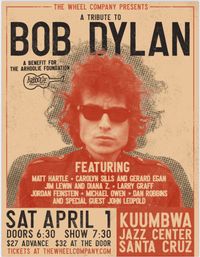 Bob Dylan Tribute show at Kuumbwa Jazz Center