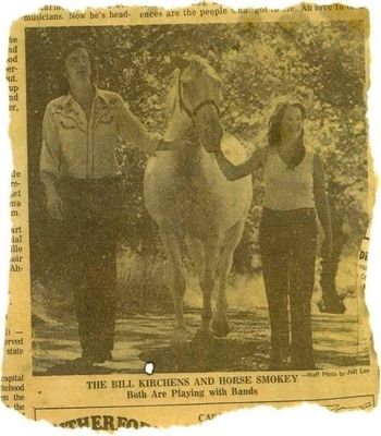 With Smokey Horse, back in the Valley of the Moon, 70's
