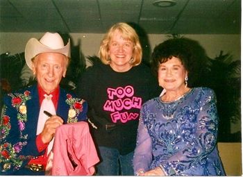 With Kitty Wells & Johnny Wright, Calvert County Fair in MD
