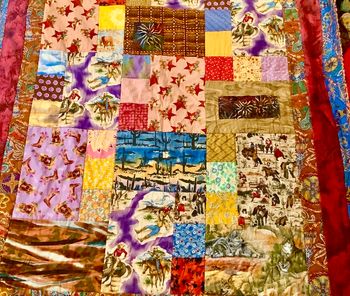 Cowgirl Quilt closeup
