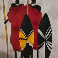 "Warriors" African Thread Art