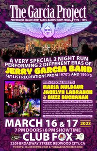 The Garcia Project with special guest Maria Muldaur 