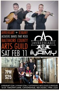 Sat 2/11 - ilyAIMY and Ayreheart (Catonsville)