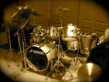 Left Handed Drum Kit
