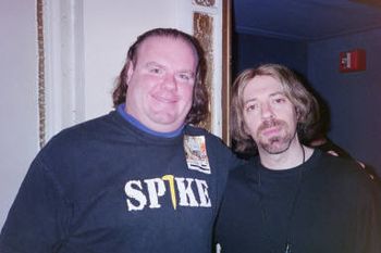 Jim Alger and Jordan Rudess of Dream Theatre
