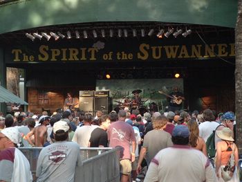 North Mississippi Allstars on the Peach Stage
