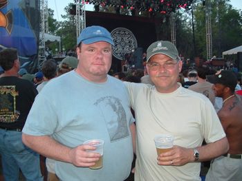 Jim and Sinker at Wanee Festival 2006 Live Oak, Fla. USA
