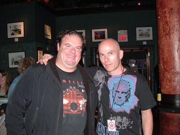 Jim Alger and Mark Kelly (keyboards) Marillion
