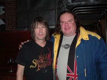 Pat Travers and Jim Alger @ Newport Blues Cafe in Newport Rhode Island 2-9-2007
