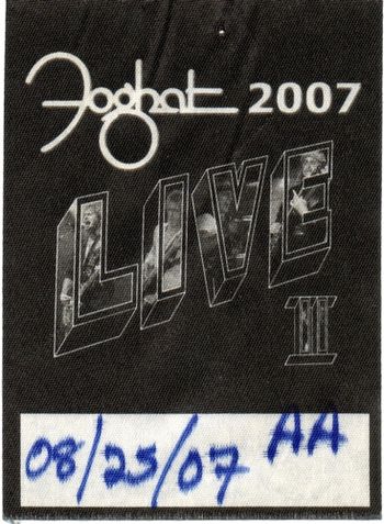 2007 Foghat Pass
