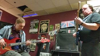 Jonas and Jim jamming "blackhole" Nov 4 2014
