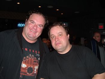 Jim Alger and Steve Rothery of Marlllion
