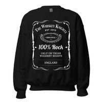 Whiskey Bottle Label Sweatshirt