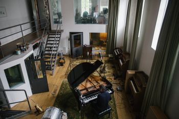In Sigur Rós' studio (Iceland)

