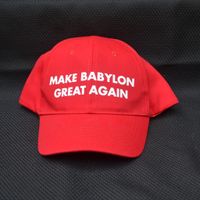 SIIS RED 'MAKE BABYLON GREAT AGAIN' HAT: Clothing