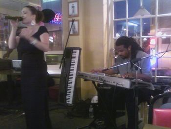 Janice B. and MoRece at Baltimore Showcase of Soul (photo: Jennifer Orr)
