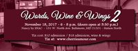 Words, Wine and Wings 2 - Poetry Show & Open Mic