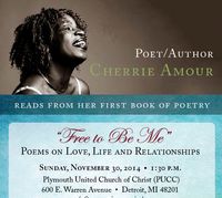 Open mic plus featured poet Cherrie Amour