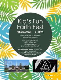 Kid's Fun Faith Fest with One Cause