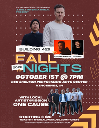 Golden Circle-Fall Nights with Building 429, Stephen Stanley, Jamison, One Cause