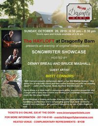 Britt Connors Feature at Dragonfly Barn