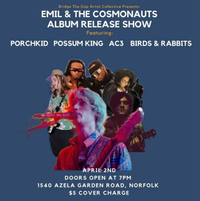 BTG COLLECTIVE PRESENTS :EMIL AND COSMONAUTS ALBUM RELEASE PARTY FEAT.AC3-2085 AND FRIENDS