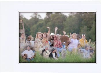 This is a photo collage by Marilyn Giesige of the hayride at the 3rd Annual Ridgeback Rodeo 2008.
