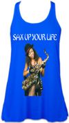 SAX UP YOUR LIFE Women's Lightweight Tank Top  For Saxophone Lovers