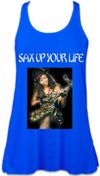 SAX UP YOUR LIFE Women's Lightweight Tank Top  For Saxophone Lovers