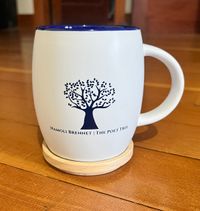 The Poet Tree Mug w/Coaster