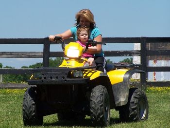 Tammy with her grand baby girl, Alissa!
