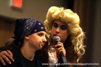 Sara Crawford as Yitzhak in Ziggy Lives production of Hedwig and the Angry Inch - June 2010
